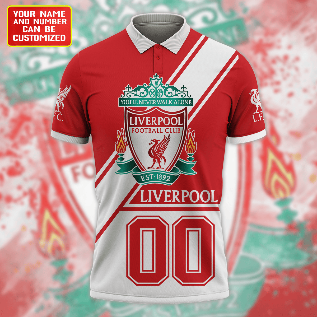 Personalized Liverpool 3D Full Printing Set , Liverpool Shirt , Hoodie , Short , Polo ,hawaii V6