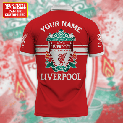 Personalized Liverpool 3D Full Printing Set , Liverpool Shirt , Hoodie , Short , Polo ,hawaii V6