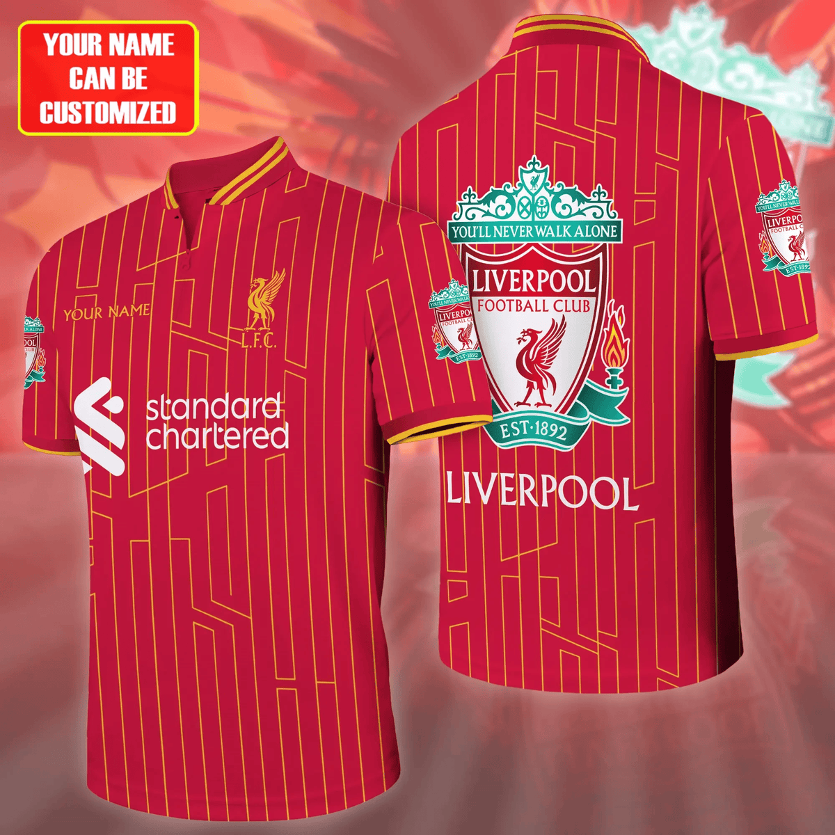 Personalized Liverpool Uniform Shirt Beach Short Q071104