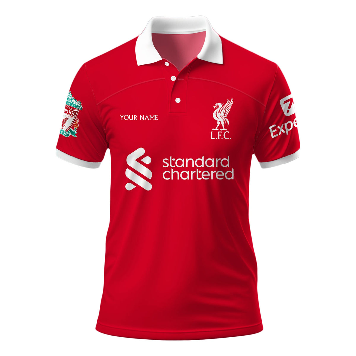 Personalized Liverpool Training Kit Shirt Beach Short