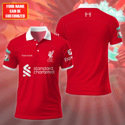 Personalized Liverpool Training Kit Shirt Beach Short