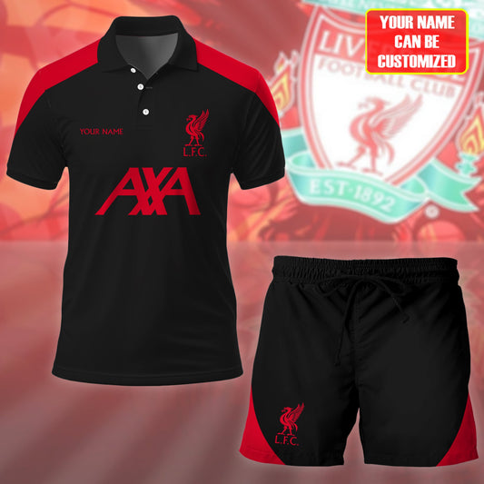 Personalized Liverpool Training Kit Shirt Beach Short V2