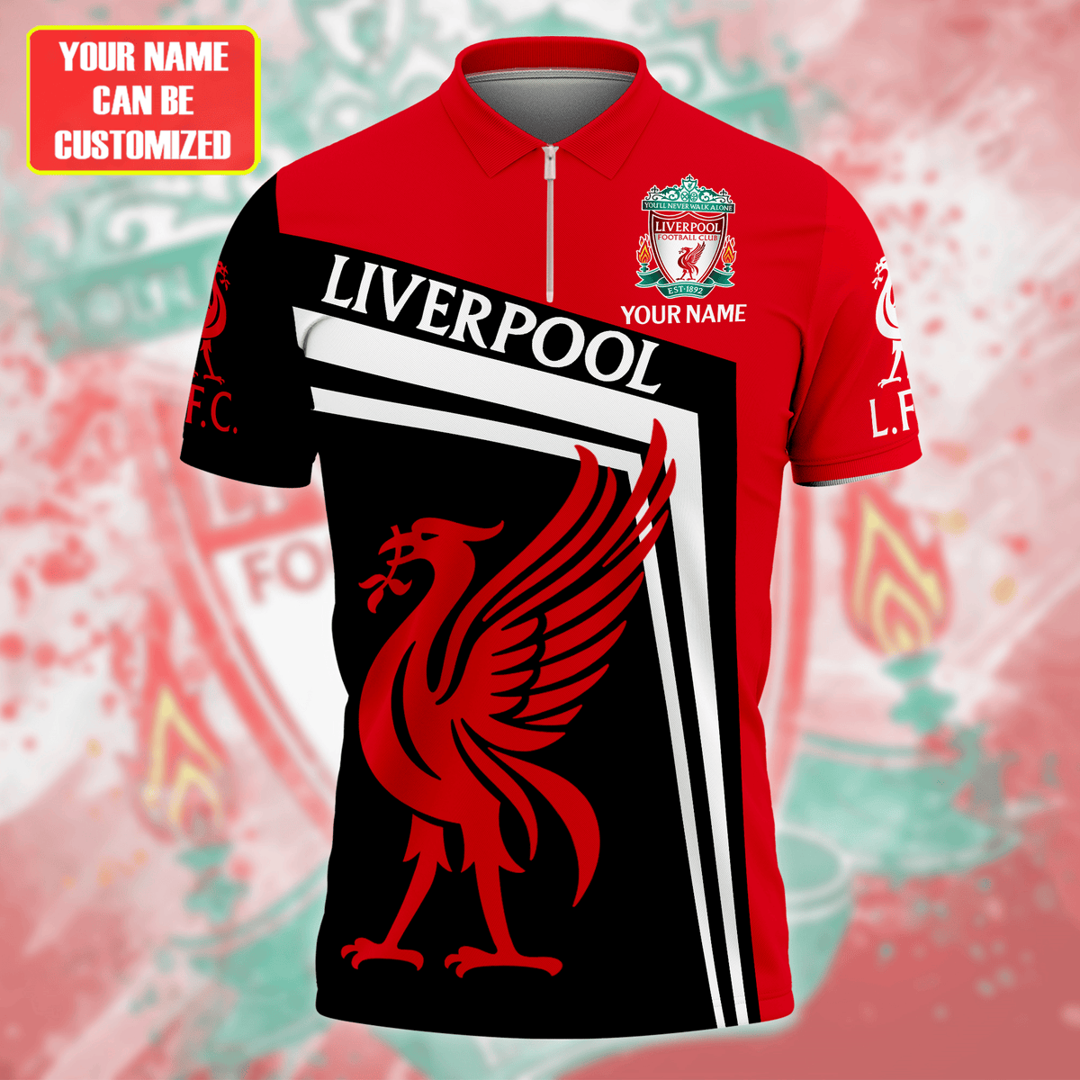 Personalized Liverpool Q8 3D Full Printing Set ,Liverpool Q8 Shirt , Hoodie , Short , Polo ,hawaii
