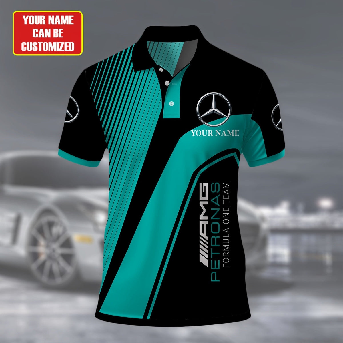 Personalized Merc AMG Petronas 3D Full Printing Set ,Merc AMG Petronas Shirt , Hoodie , Short , Polo ,hawaii