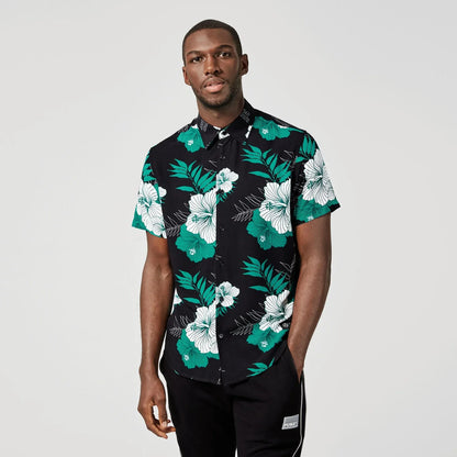 Merc AMG Petronas Tropical Hawaii Shirt Beach Short V4