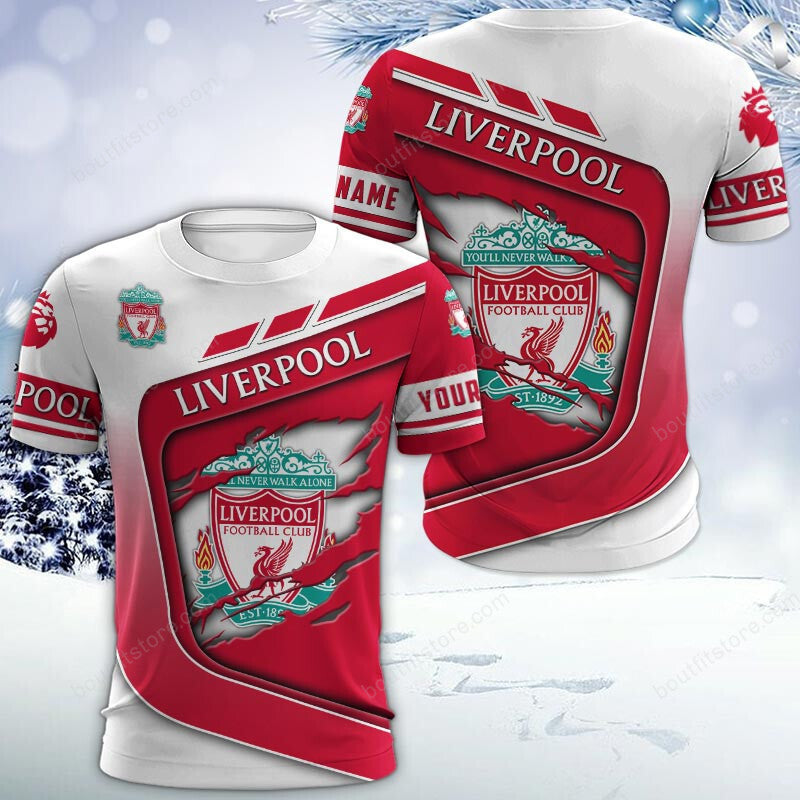 Personalized Liverpool Madrid 3D Full Printing Set , Liverpool Madrid Shirt , Hoodie , Short , Polo ,hawaii V18