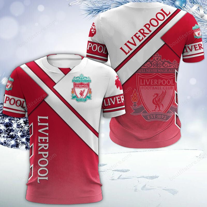 Personalized Liverpool Madrid 3D Full Printing Set , Liverpool Madrid Shirt , Hoodie , Short , Polo ,hawaii V19