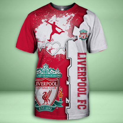 Personalized Liverpool Madrid 3D Full Printing Set , Liverpool Madrid Shirt , Hoodie , Short , Polo ,hawaii V20