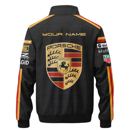 Pors Racing Zipper Stand Collar Jacket 3D V3