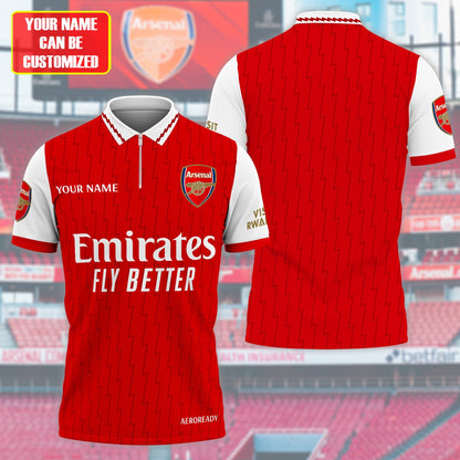 Personalized Arsenal 3D Full Printing Set , Arsenal Shirt , Hoodie , Short , Polo ,hawaii V6
