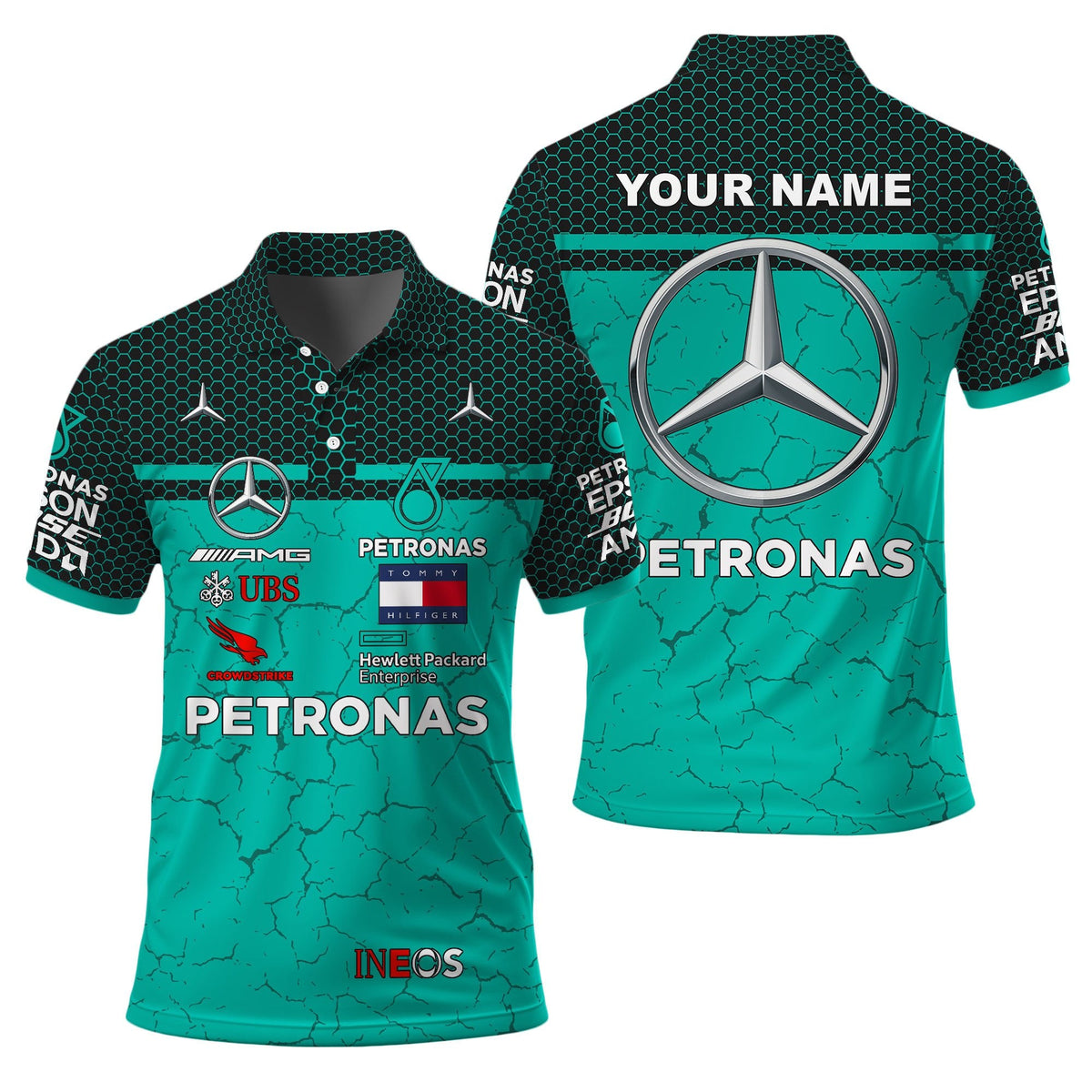 Personalized Merc AMG Petronas 3D Full Printing Set ,Merc AMG Petronas Shirt , Hoodie , Short , Polo ,hawaii