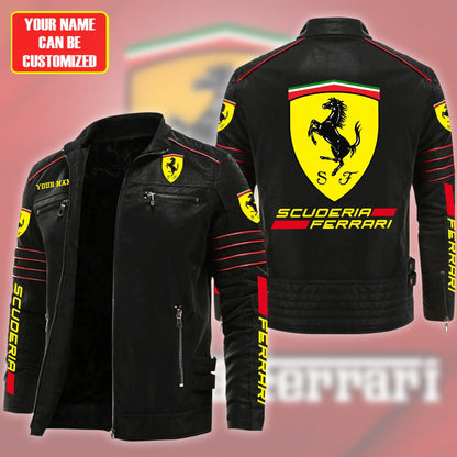 Personalized SF Wolverin Leather Jacket