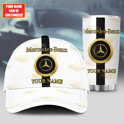 Personalized Merc Cloud Classic Cap With Tumbler