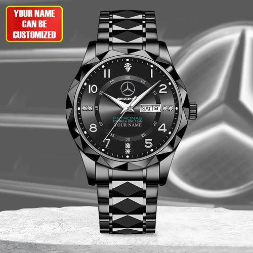 Personalized Merc AMG Petronas Luxury Alloy Charley Watch