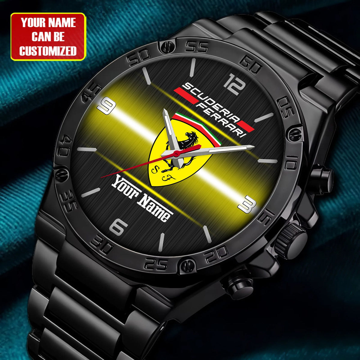 Personalized SF Sport Dial Steel Watch