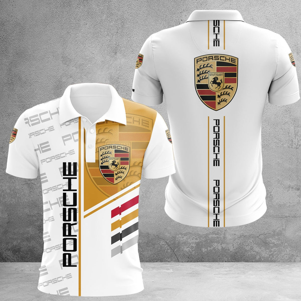 Pors 3D Full Printing Set , Pors Racing Shirt , Zipper Polo, Hoodie , Short , Polo ,hawaii V17