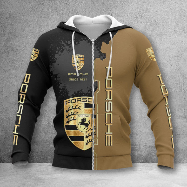 Pors 3D Full Printing Set , Pors Racing Shirt , Zipper Polo, Hoodie , Short , Polo ,hawaii V19