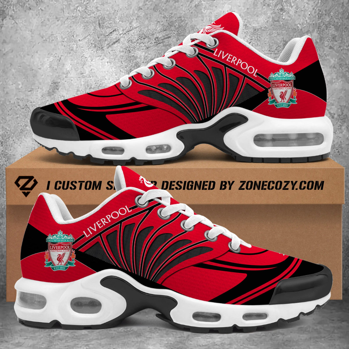 Personalized Liverpool Air Cushion Sneaker V2