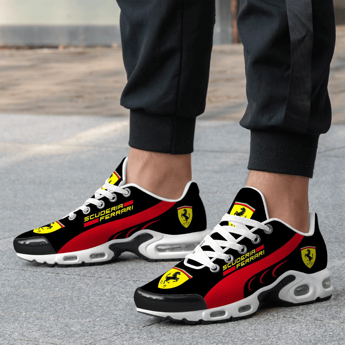 SF Motor Sport Team Air Cushion Red Sneaker