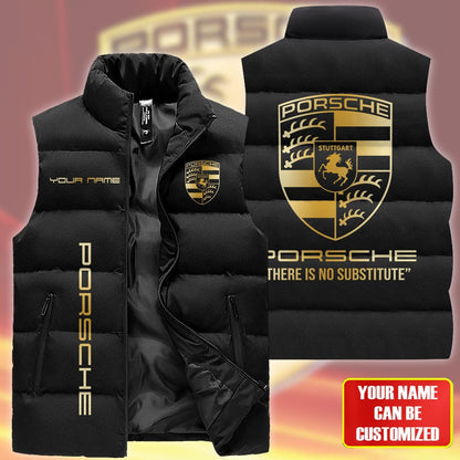 Pors Luxury Sleeveless Windproof Puffer Jacket Q290306