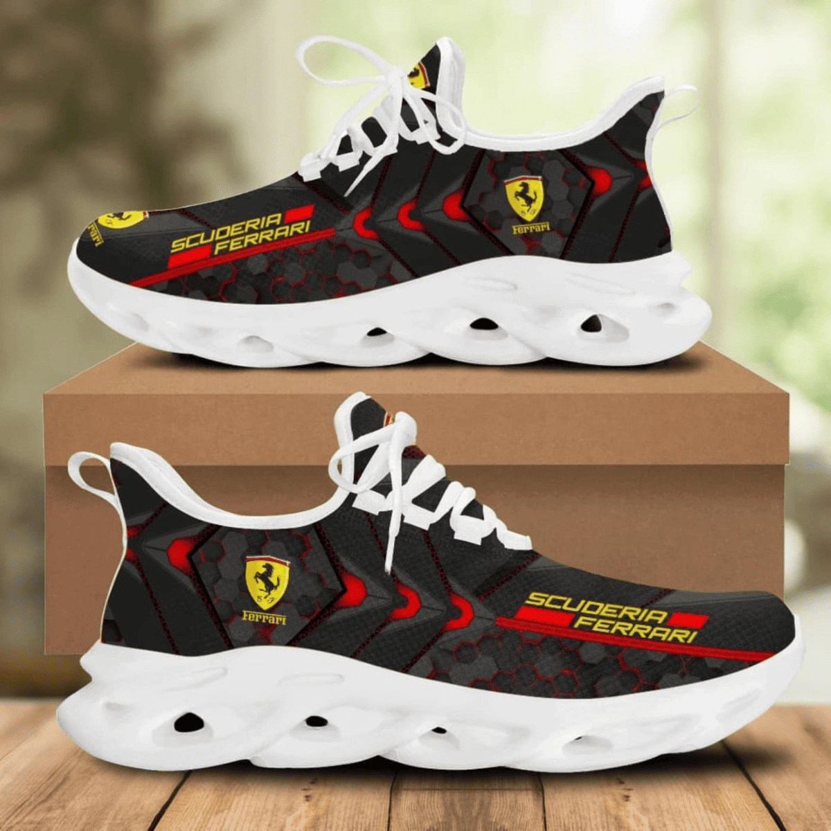 SF Red Version Chunky Custom Sneaker