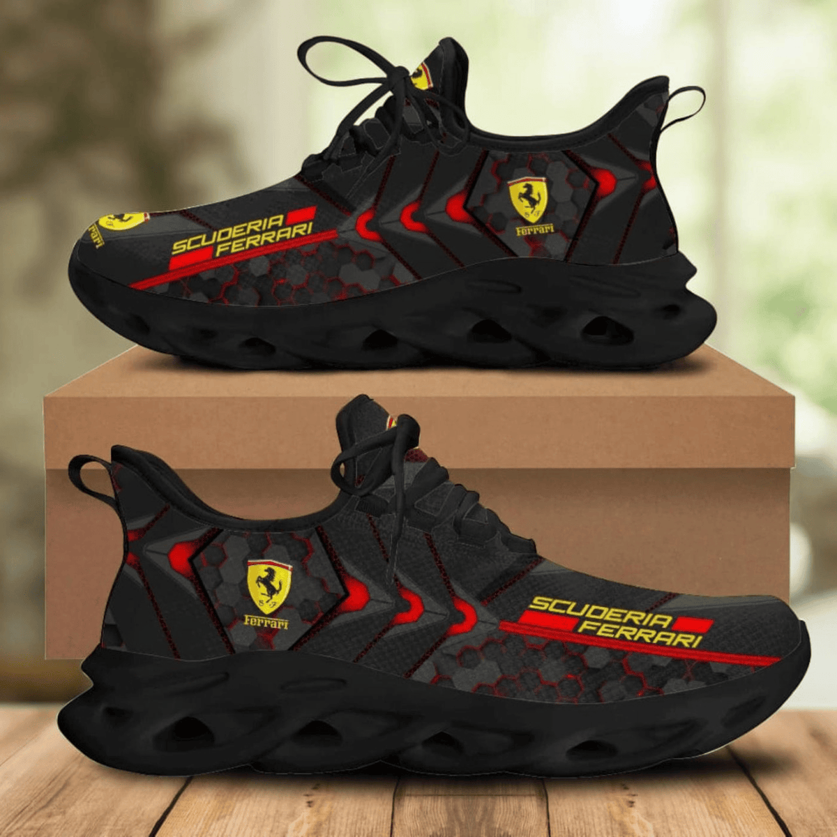 SF Red Version Chunky Custom Sneaker
