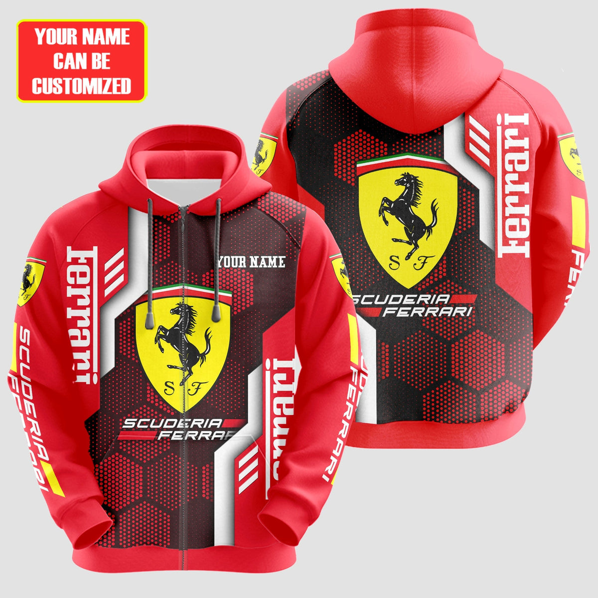 Personalized SF Q11 All over Printed Hoodie and Sweatpants set