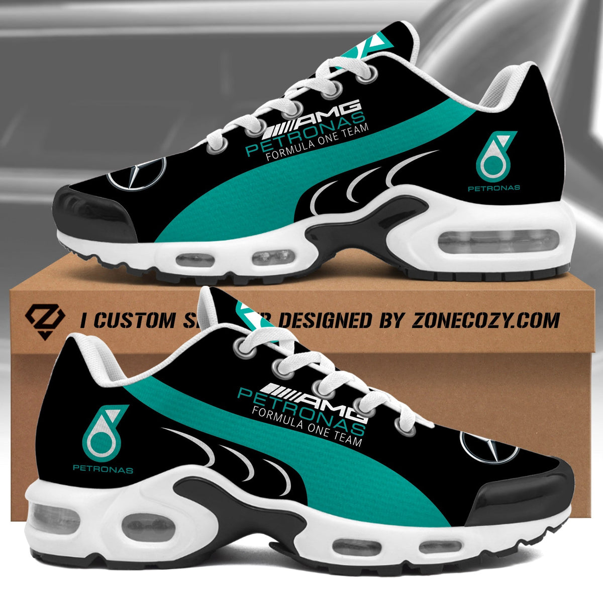 Merc AMG Petronas Sport Air Cushion Sneaker