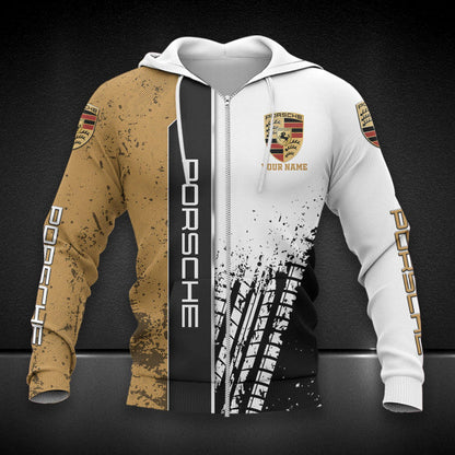 Pors 3D Full Printing Set , Pors Racing Shirt , Zipper Polo, Hoodie , Short , Polo ,hawaii V23