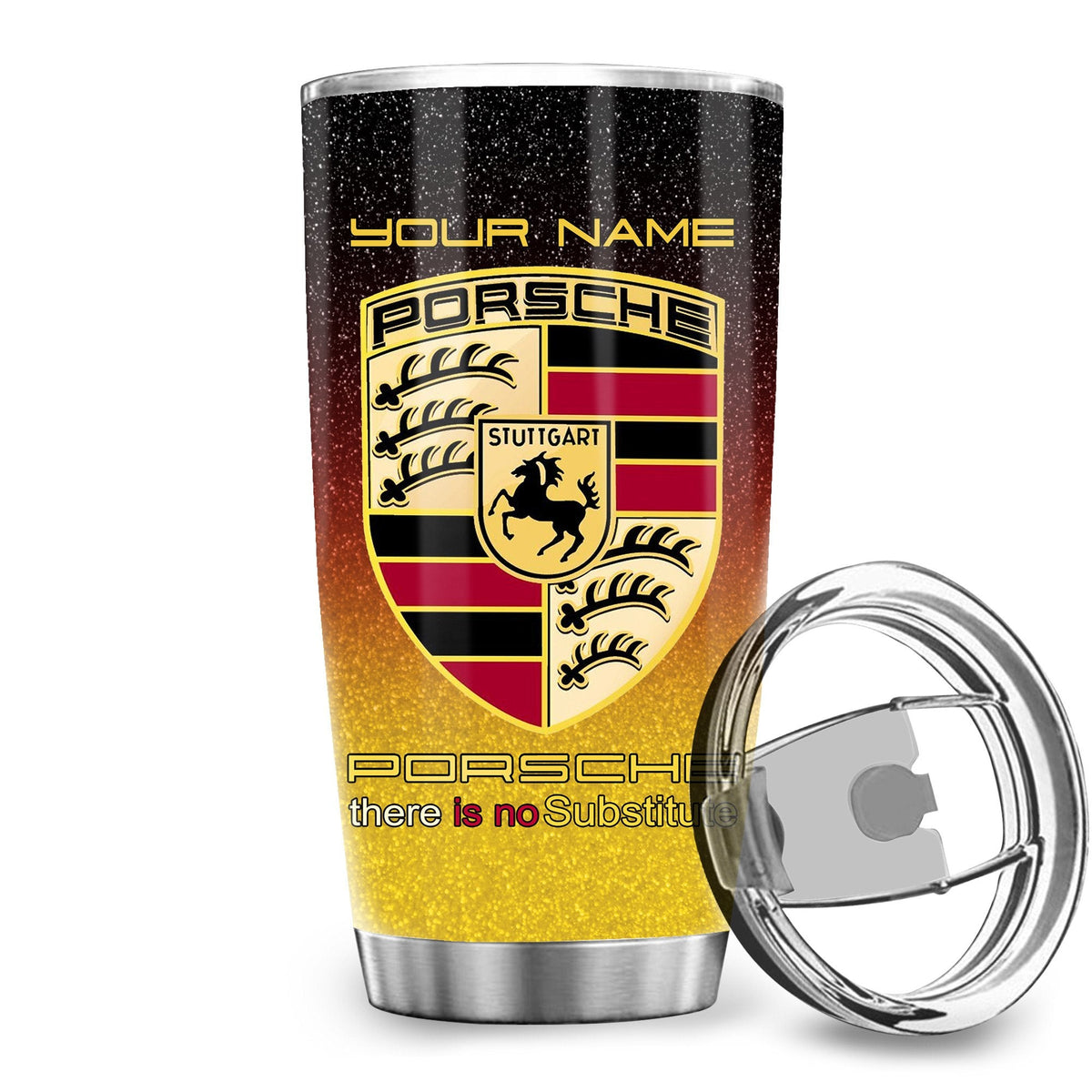 Personalized Pors Stainless Tumbler 20oz 30oz Cup V4