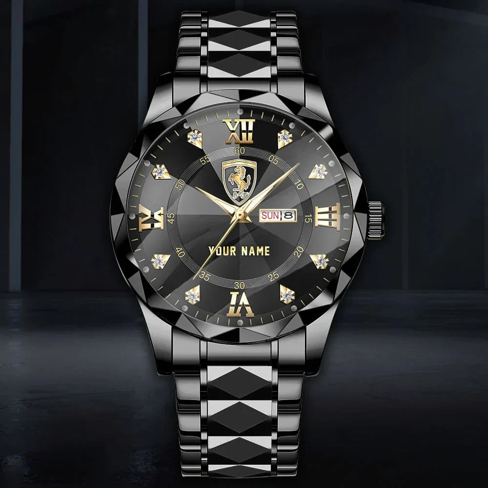 Personalized SF Luxury Alloy Charley Watch