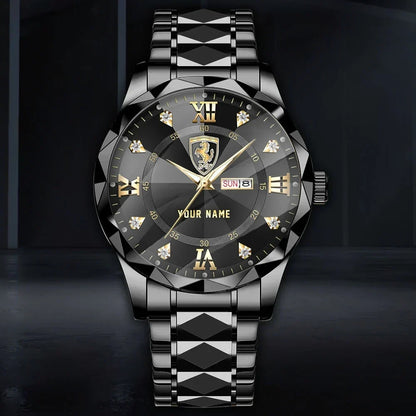 Personalized SF Luxury Alloy Charley Watch