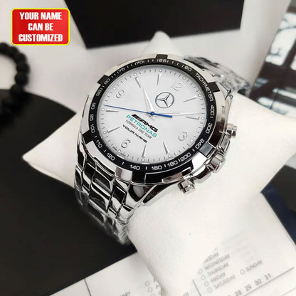 Personalized Merc AMG Petronas Jaeger Alloy Men Quartz Watch Q010403