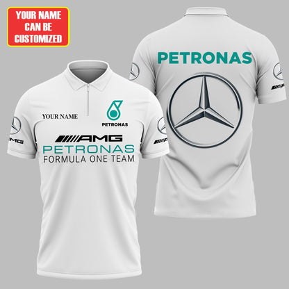 Personalized Merc AM Petronas 3D Full Printing Set , Merc AM Petronas Shirt , Set , Zipper Polo, Hoodie , Short , Polo , hawaii , ...
