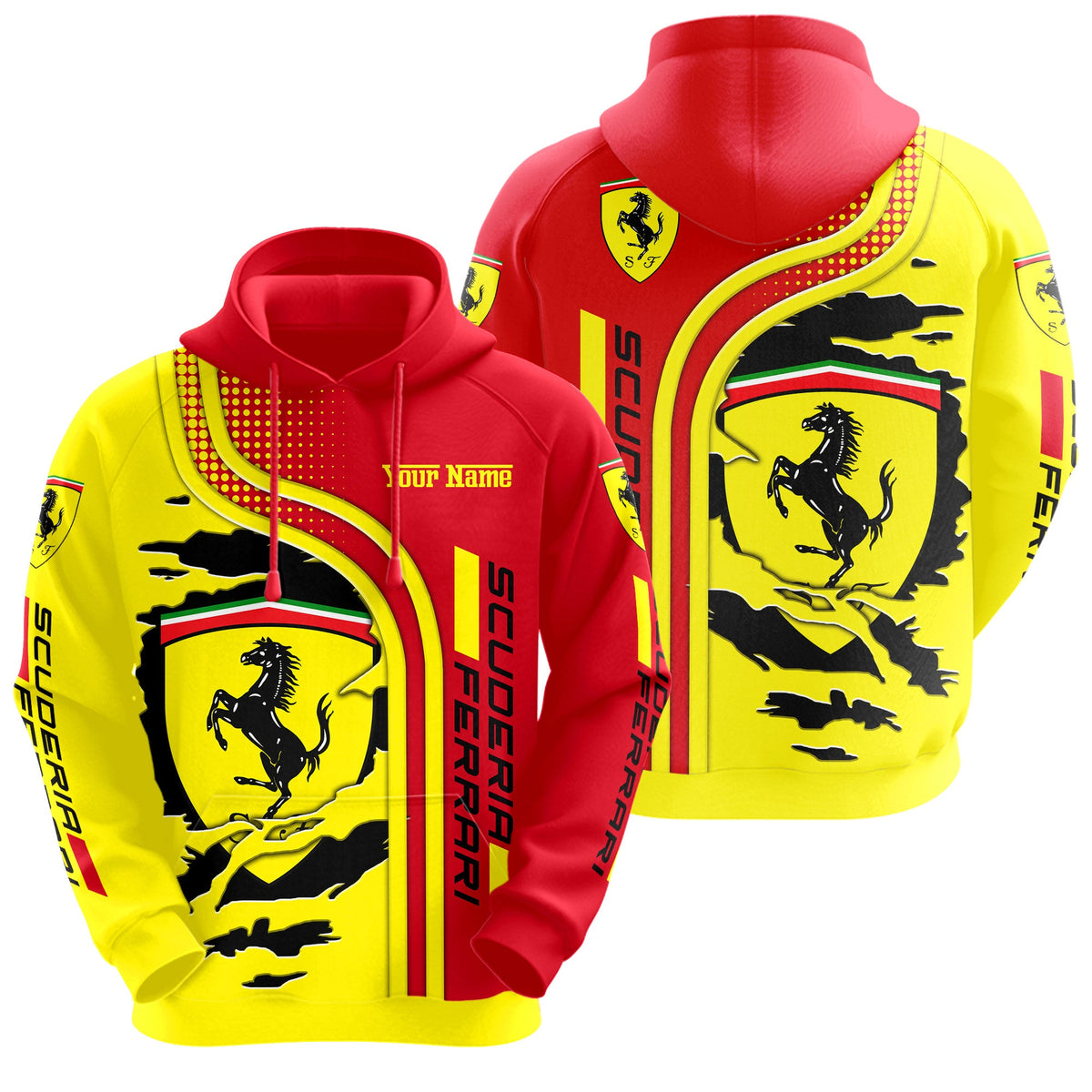 Personalized SF Q12 3D All over Printed Hoodie and Sweatpants set