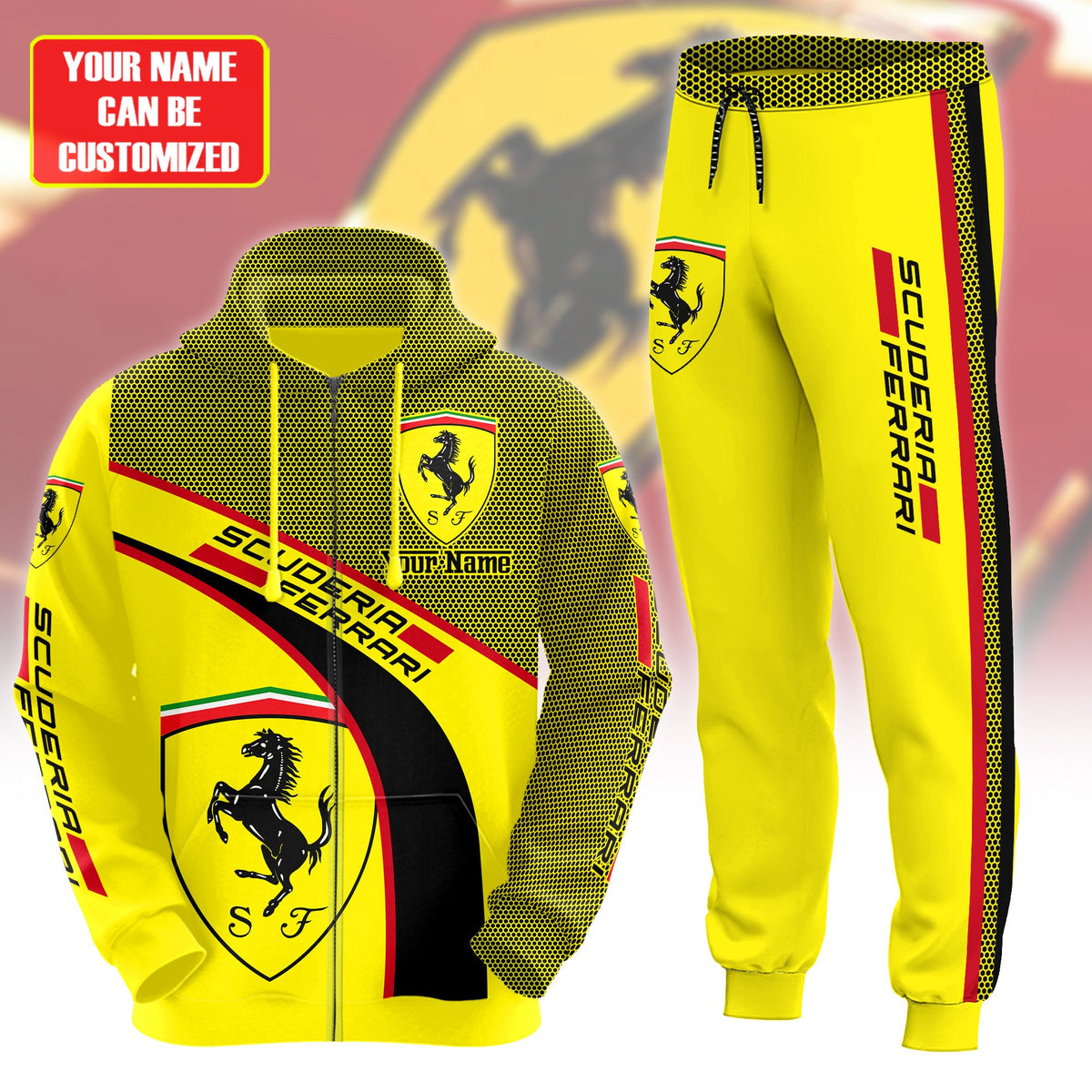 Personalized SF 3D All over Printed Hoodie and Sweatpants set V12