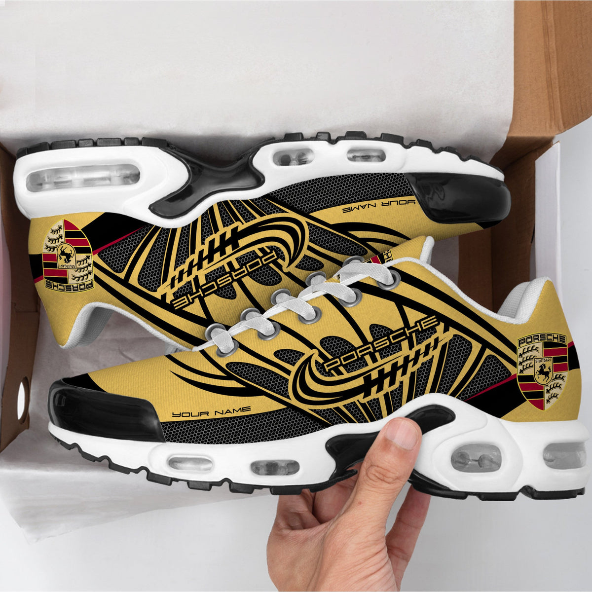 Personalized Pors Sport Air Cushion Sneaker