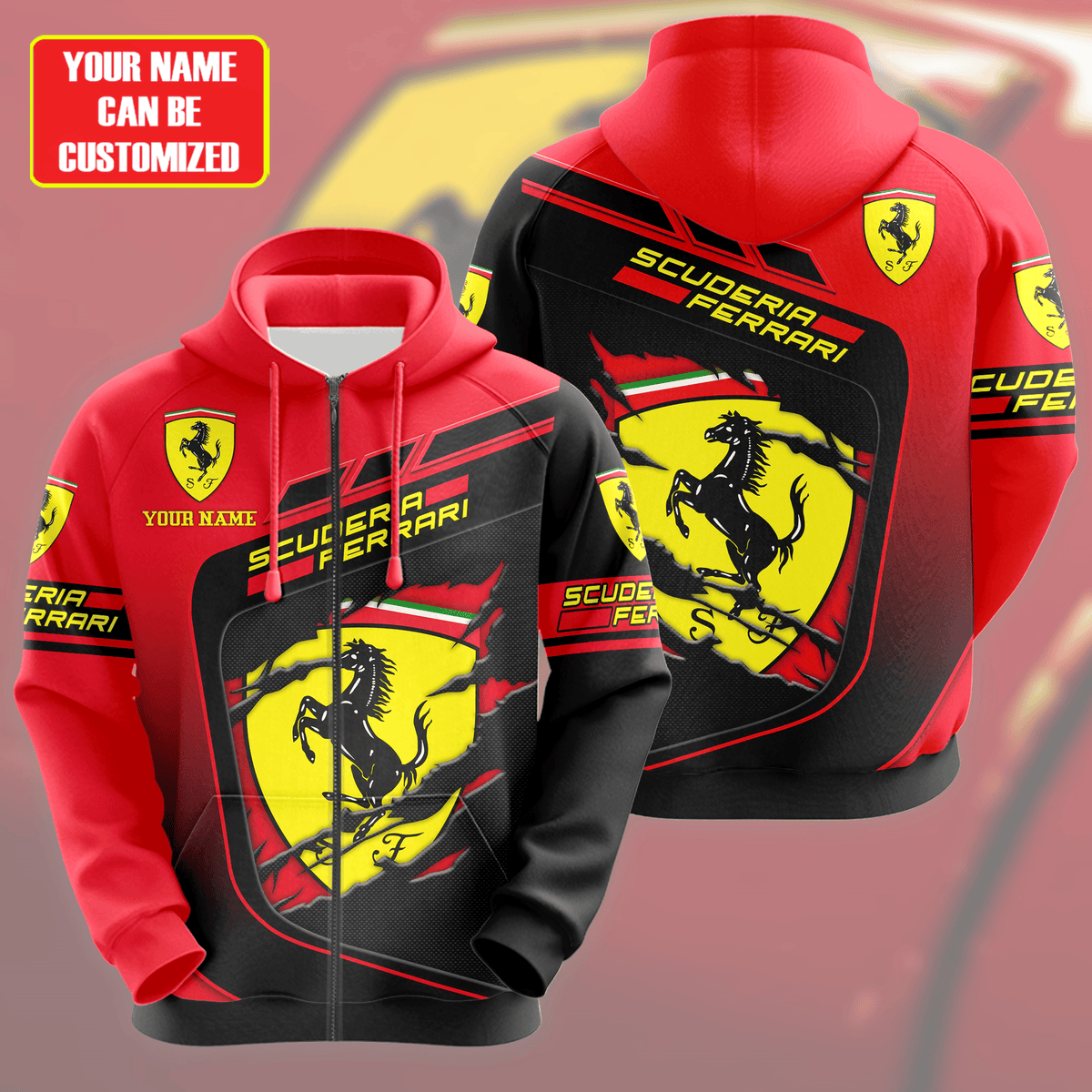 Personalized SF Q13 All over Printed Hoodie and Sweatpants set