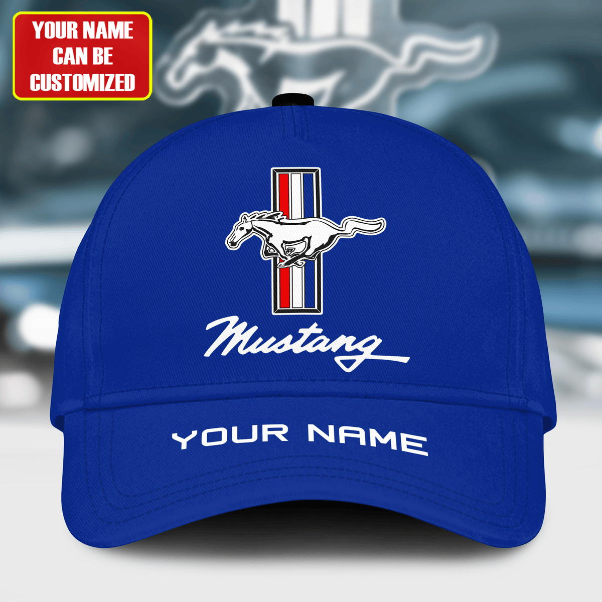 F Mustang Classic Blue Cap S050405