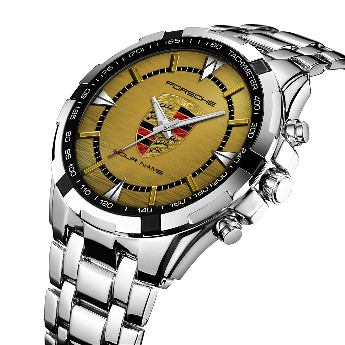 Personalized Pors Alloy Quartz Watch