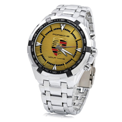 Personalized Pors Alloy Quartz Watch
