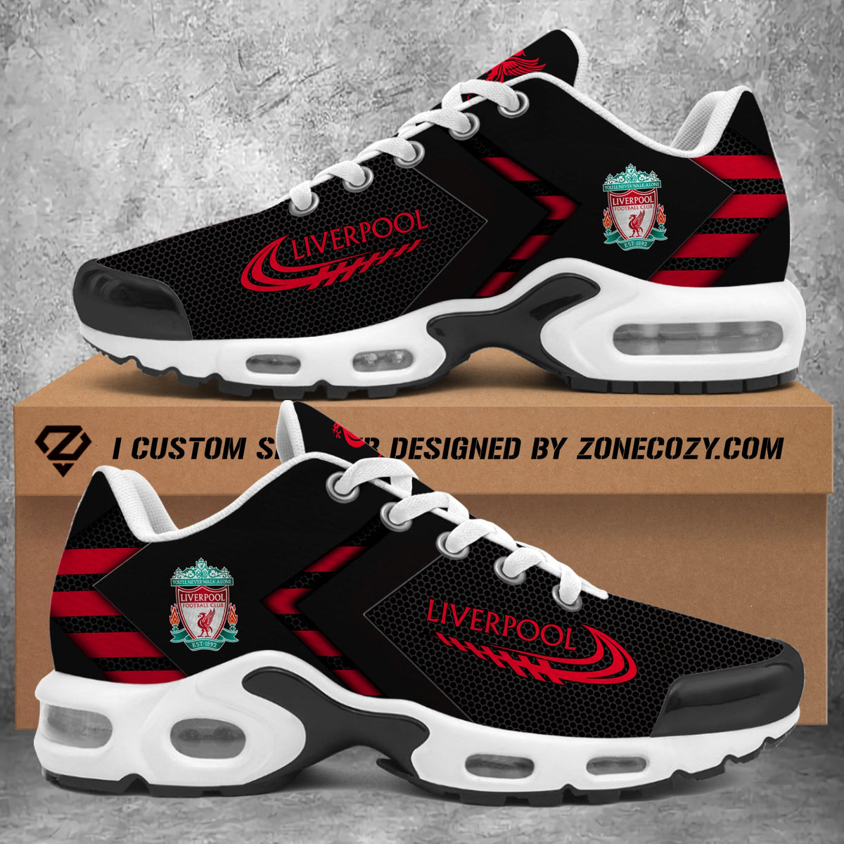 Personalized Liverpool Air Cushion Sneaker V5