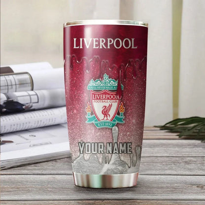 Personalized Liverpool Q2 Stainless Tumbler 20oz 30oz Cup