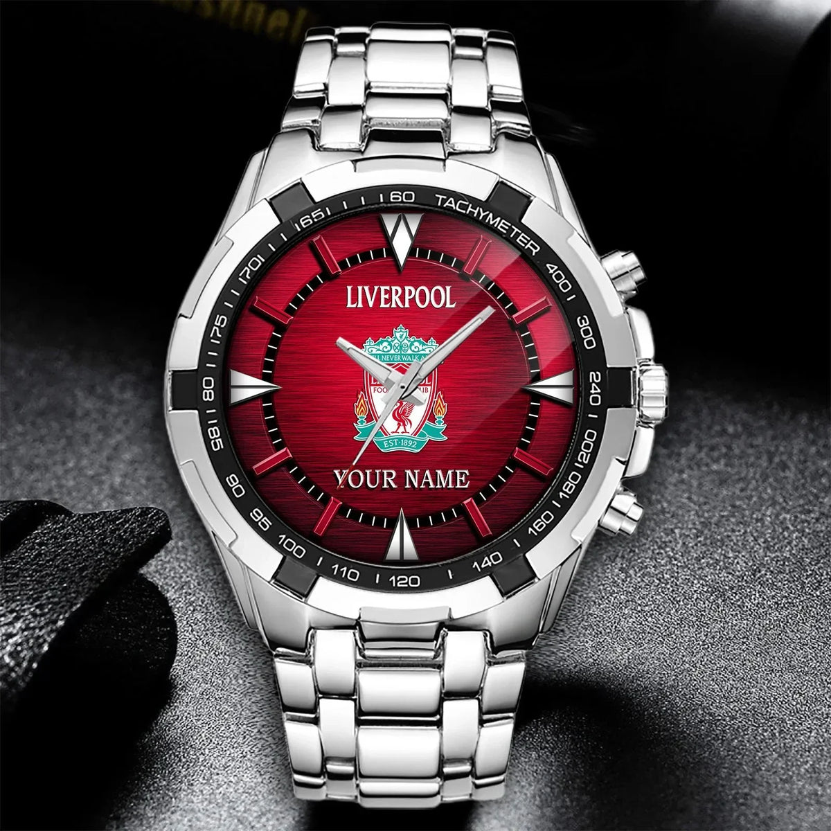 Personalized Liverpool Alloy Quartz Watch