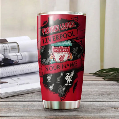 Personalized Liverpool Q4 Stainless Tumbler 20oz 30oz Cup