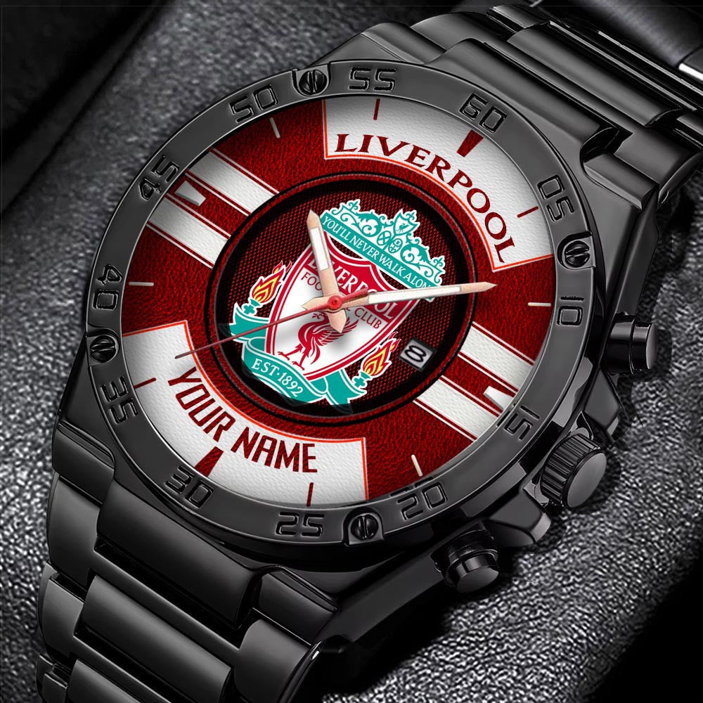 Personalized Liverpool Luxury Dial Steel Watch V1