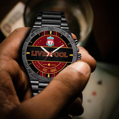 Personalized Liverpool Luxury Dial Steel Watch V2