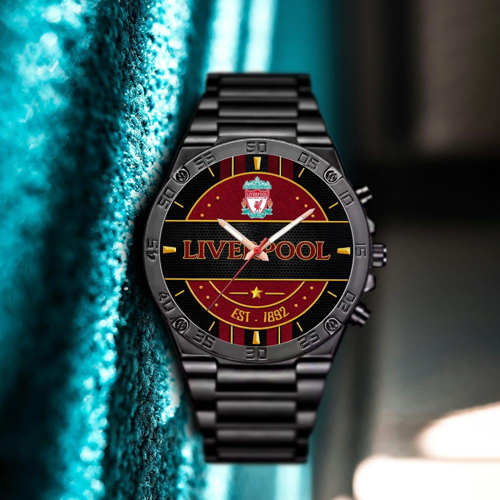 Personalized Liverpool Luxury Dial Steel Watch V2