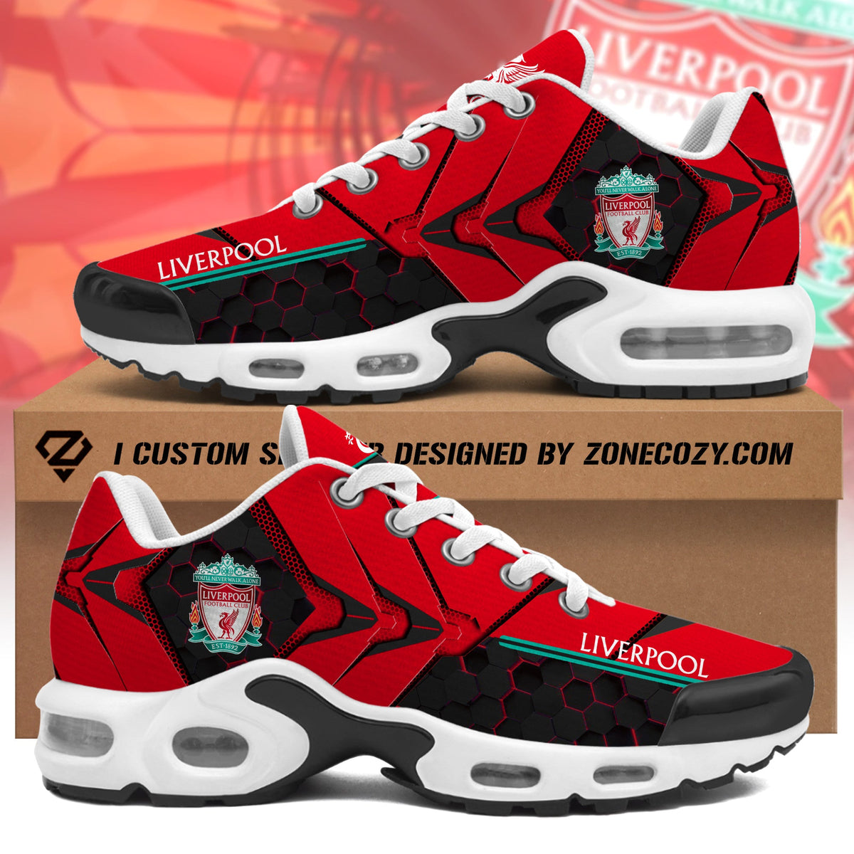 Personalized Liverpool Sport Air Cushion Sneaker V2