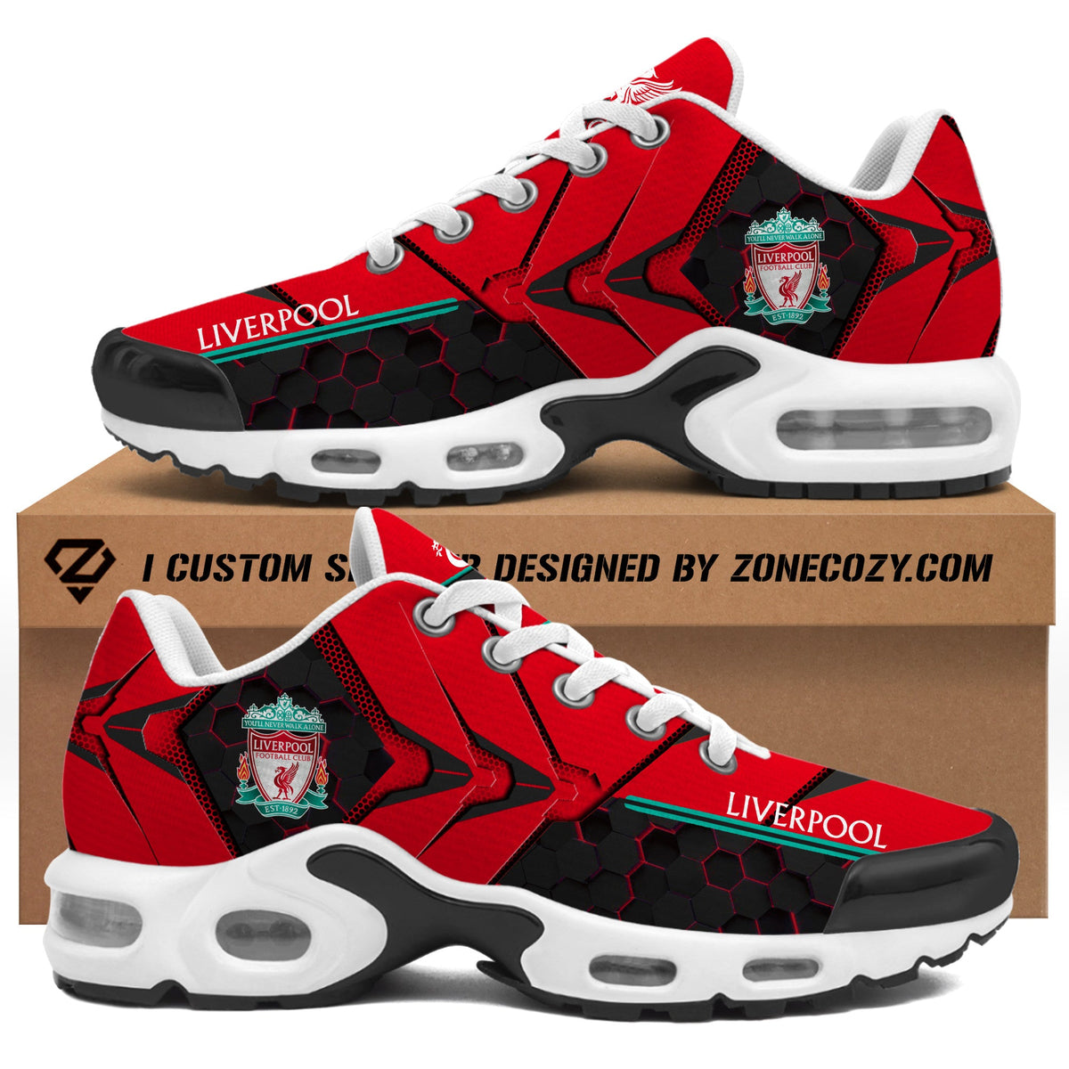 Personalized Liverpool Sport Air Cushion Sneaker V2